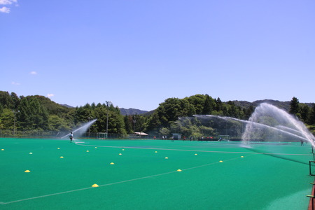 人工芝ホッケー場