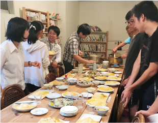 地域の方との交流